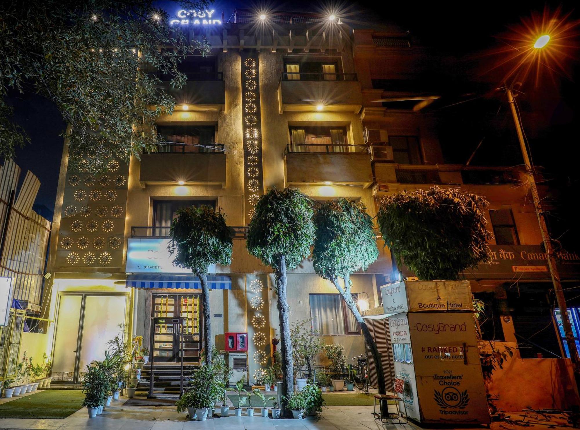 Cosy Grand, Chanakyapuri By The Cosy Hotels Нью-Дели Экстерьер фото